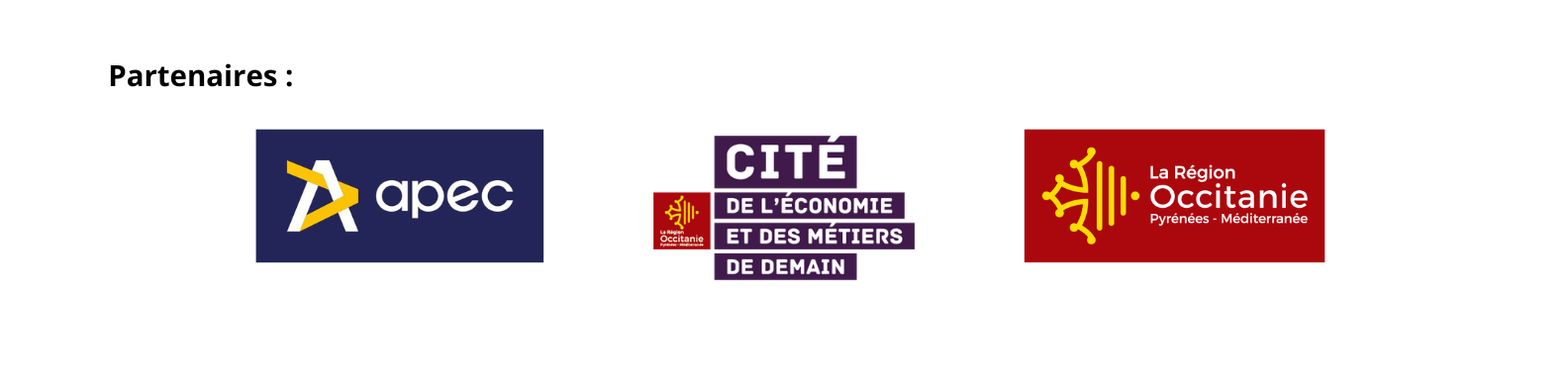 Partenaires APEC CEMD Région Occitanie